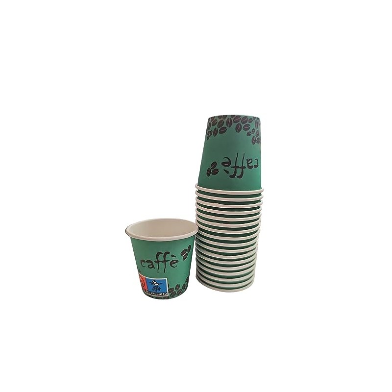 Paper Cups 75ml Biodegradable Hot Cold Drinks Coffee Barley Tea