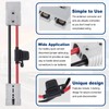 GFFG 600V Battery Quick Connector, Dual Anderson Plug Cable with