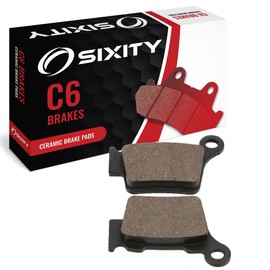 Sixity C6 Rear Ceramic Brake Pads compatible with KTM 250 SX-F 2005-2008 Complete Set