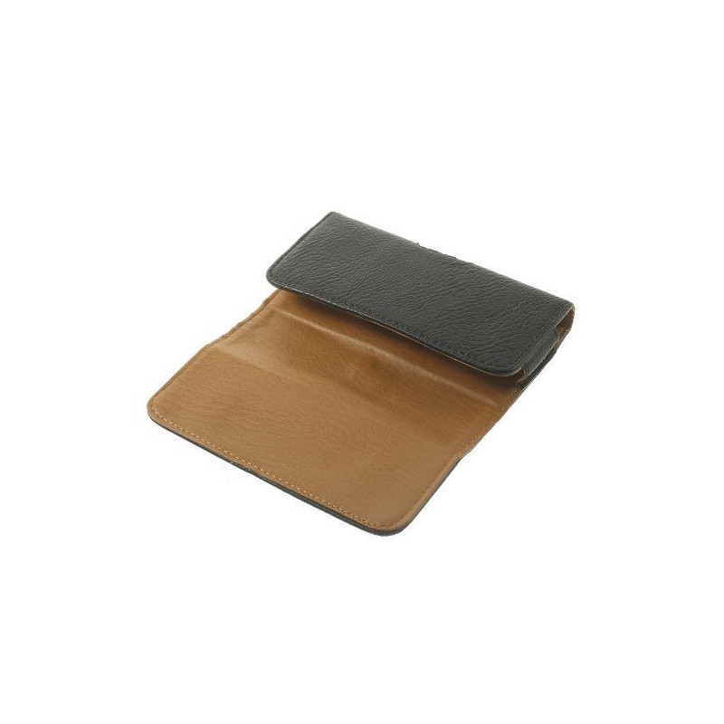 DFV mobile - Case Belt Clip Synthetic Leather horizontal Premium