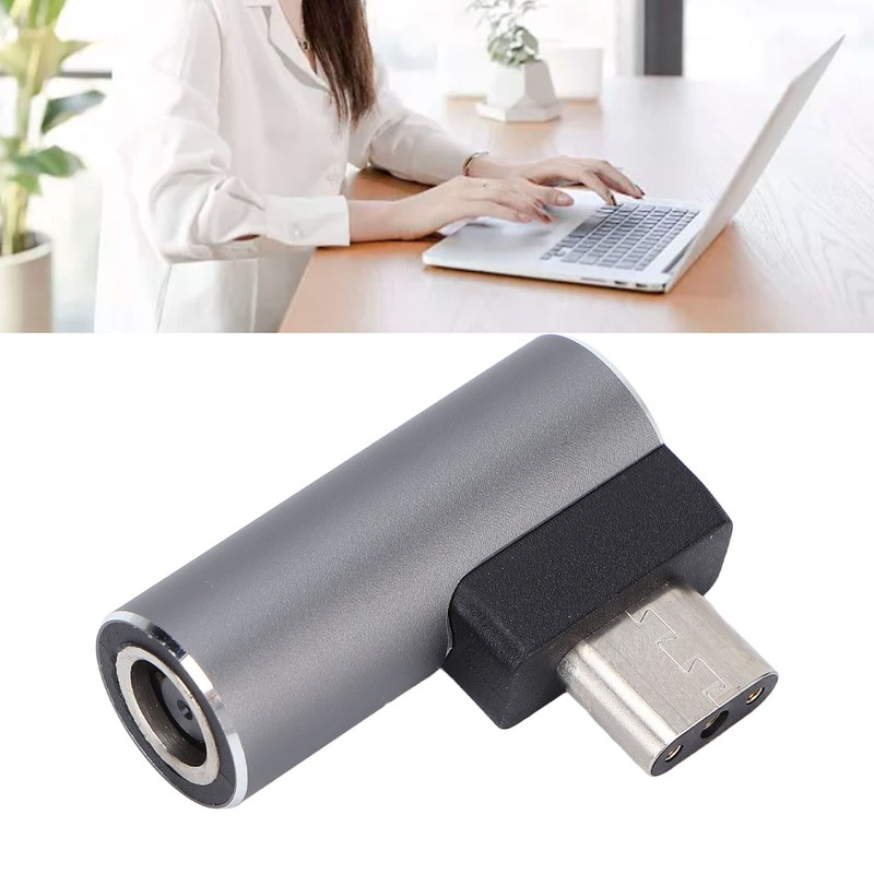 Laptop Power Adapter DC Female to 3Pin Portable Power Adapter