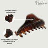 Parcelona French Boss Thin and Narrow Medium Tortoise Shell Covered