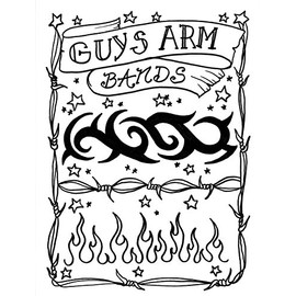Guys Arm Bands Tattoo Design Book, Inspiration Guide, and Adult Coloring Book. 100s of Intricate High-Res Henna Body Ink Artwork Sketches by Professional Artists to Trace, Stencil or Freehand