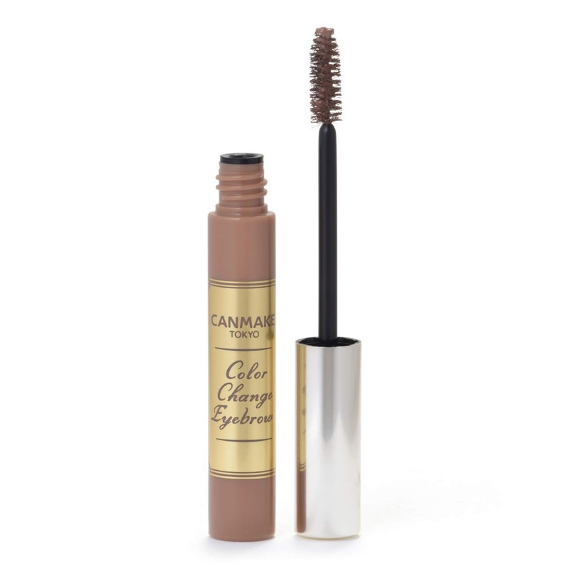 Canmake Color Change Eyebrow 07 Sakura Brown, 0.17 Ounce (4.9