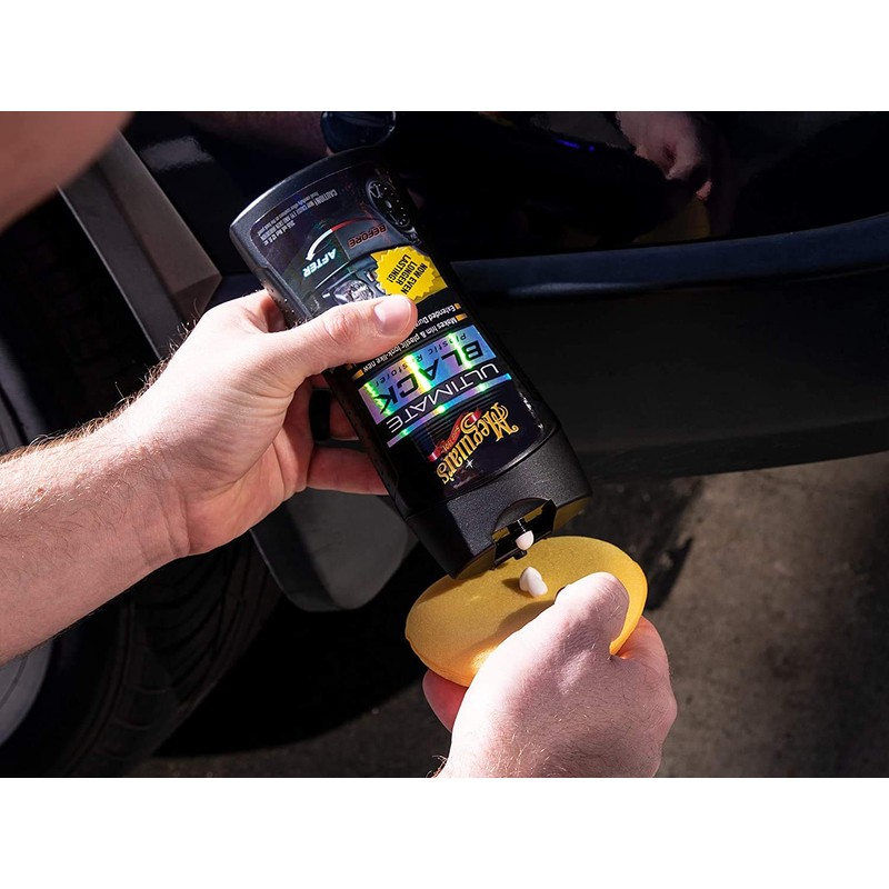 Meguiar's Ultimate Black Plastic Restorer for Plastic, Vinyl & Rubber
