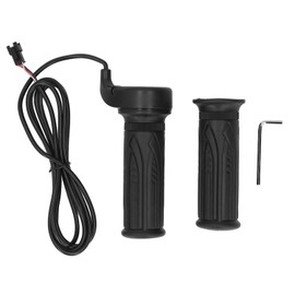 Kuuleyn Bike Throttle, Handle Grip, Bike Twist Throttle Grip, Electric Bike Twist Throttle 20X Wearable Accelerator Handle Grip for 2.22cm Handlebar