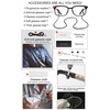 MARE AZZURO Lightweight Progressive Multifocus Reading Glasses Blue Light Blocking
