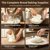 Sourdough Starter Kit with Proofing Basket,bread baking supplies & 34oz