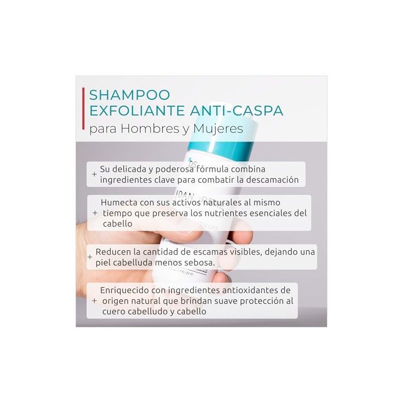 DS Laboratories | Dandrene® Shampoo Exfoliante Anti-Caspa
