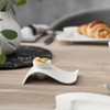 Villeroy und Boch NewWave Eierbecher, Eierständer mit passgenauer Einbuchtung, Premium