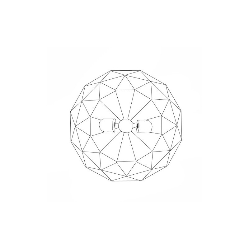 [Asfour by] Crystal Ball 40 mm "Aurora" Pack of 4