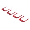 Daeiclru Real Carbon Fiber Car Visor Makeup Mirror Panel Sticker