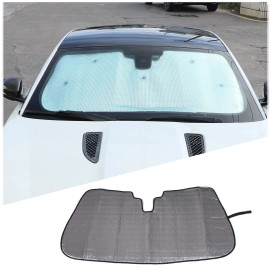 autopart2021 Car Windshield Sunshade Heat Block Cover  For Jaguar F-TYPE 2013-2024 US