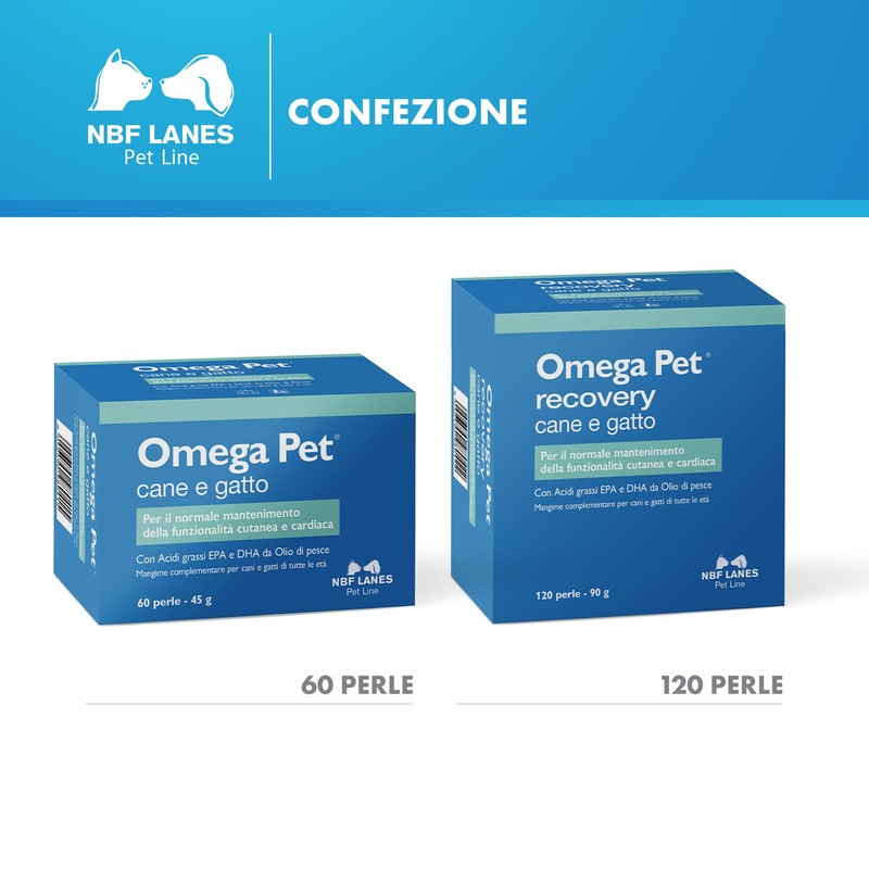 OMEGA PET RECOVERY 120 PERLE