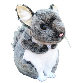 Adore 12" Gizmo The Chinchilla Plush Stuffed Animal Toy