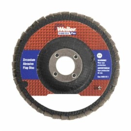 Weiler 31358 5" Flap Disc 80 Grit Coated Fast Cut