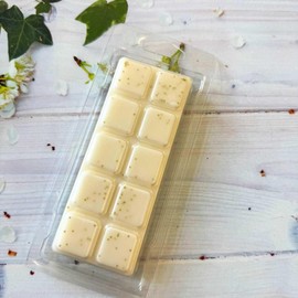 Baby Powder Wax Melt Snapbar Clamshell Strong Scented long lasting handmade in UK