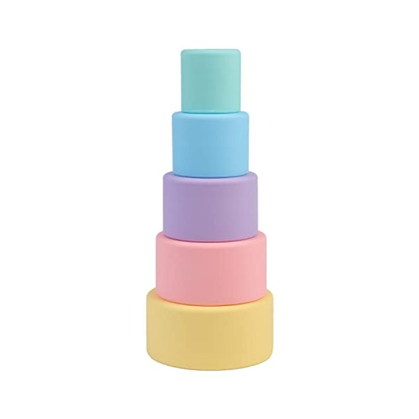 BLUE GINKGO Silicone Stacking Cups - Nesting Cups and Silicone