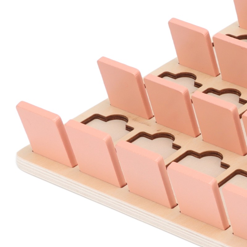 Guessing Game Toy Wooden Parent Child Interactive Logical Thinking Training