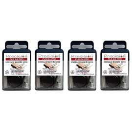 Precision Lock PLS-24 PRO Concealed Magnetic Catch (Fоur Paсk)