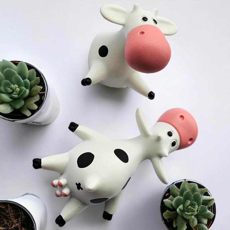 Animal Fridge magnets, Cute Animal Magnets, Pig Magnet, Cow Magnet,
