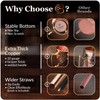 COPPER-BAR Moscow Mule Copper Mugs - Unique HANDCRAFTED Gift Set