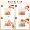 NPLUX 200PACK Self Sealing Cellophane Treat Bags Clear Cookie Bags