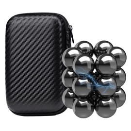 Pack of 22 Colourful Round Magnetic Stones, Stress Killer Magnets for Adults, Magnetic Cube for Whiteboard, Refrigerator, Office, Crafts, Magnetic Gadgets, Magnetic Chess Game