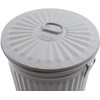 Jinfa 2 Sets Retro Design Bin with Lid | Grey