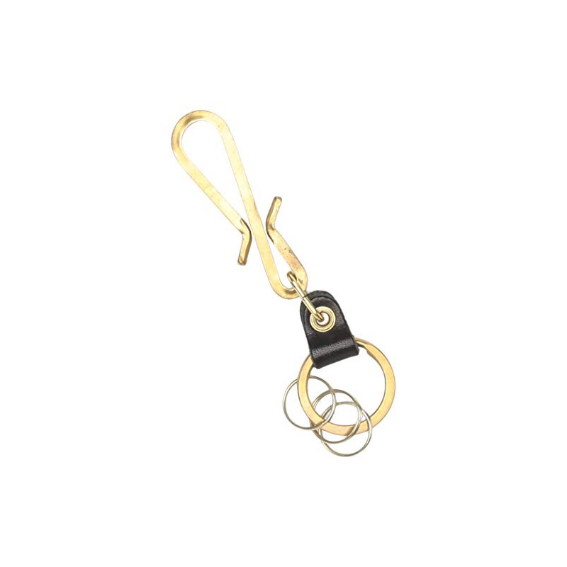 Namiwa Leather L-30303 Tochigi Leather Hook Type Key Charm -