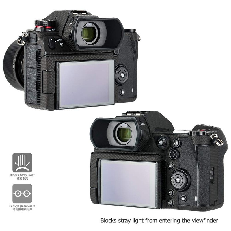 Kiwifotos Eyecup Eyepiece for Panasonic DC-S1H S1R S1