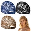 Women's Hair Band with Flower Hole Pattern, Thin Headband for