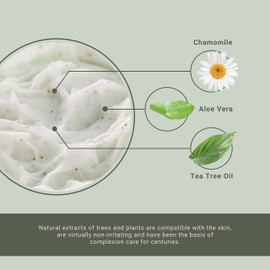 Snap Gentle Facial Scrub Microfine Exfoliant for Sensitive Skin Contains 100% Natural Pumice, 180ml