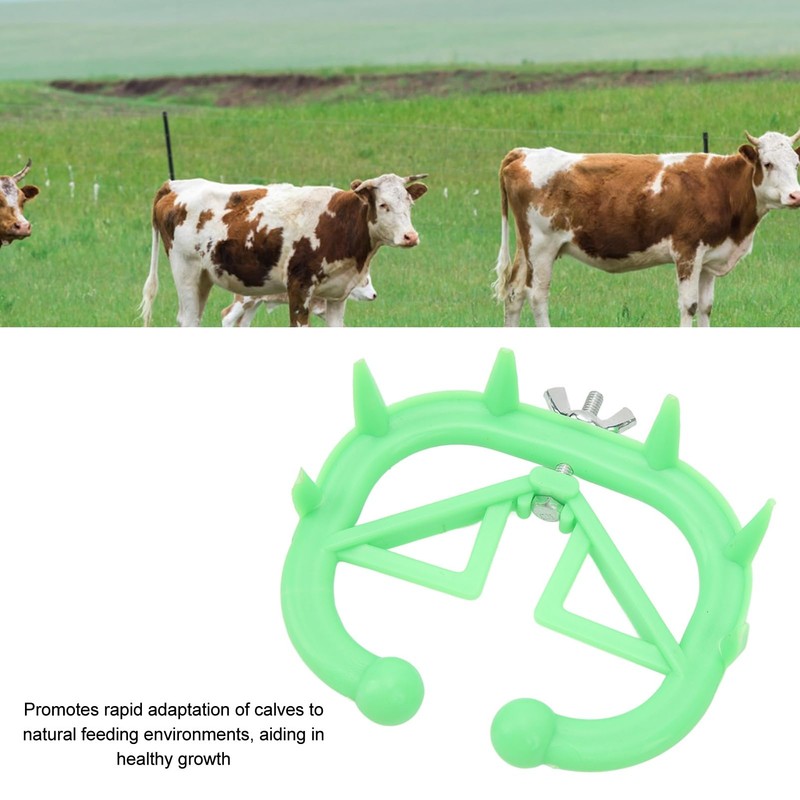 Haofy Pack of 20 Cow Nose Spikes, Milk Sucking Preventor,