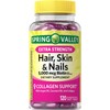 Spring Valley Extra Strength Biotin Hair Skin,Nails Diet Supplement 2pk