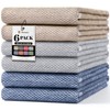 Homaxy Premium Kitchen Towels 18"x28", 6 Pack Large Cotton 380