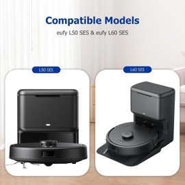 [10 Pack] iDeer Life Replacement Vacuum Carbon Dust Bags - Compatible with Eufy L50 / L60