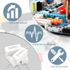 Innfeeltech 10 Pcs 5W 5% Tolerance 50 ohm Ceramic Cement