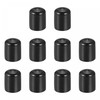sourcing map 10 Pack 18mm ID Black Screw Thread Protectors