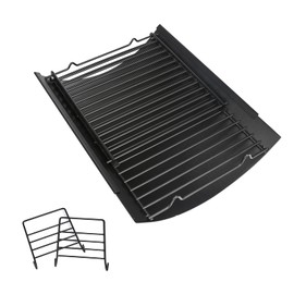Uniflasy 15.75" - 27.56" Adjustable Ash Pan/Drip Pan for Chargriller 5050 5072 5650 2121 E1224 1224 3001 5252 2123 1324 Charcoal Grills,Fit Oklahoma Joe's Charcoal Grills,Royal Gourmet Charcoal Grills