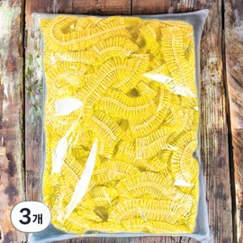Nanri Sisters Hair Perm Perm Roll Color Disposable Vinyl Self-Dyeing Hair Cap 100p 3 Pieces Yellow / 난리시스터즈 헤어펌 파마롤 컬러 일회용 비닐 셀프 염색 헤어캡 100p 3개 옐로우