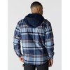 Carhartt Men's Rugged Flex Relaxed Fit Flannel Fleece Lined Hooded