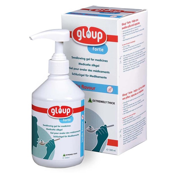 Gloup Pill Swallowing Gel Aid, PatCom Medical Medication Aid, Safe