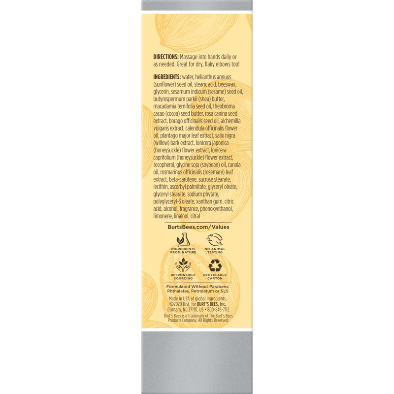 Burt's Bees Shea Butter Hand Repair Cream, 3.2 Oz (Package