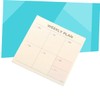 Operitacx 60 Sheets Office Notepad Memo Pad Task Checklist Subject