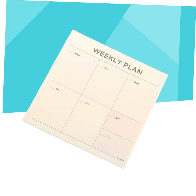 Operitacx 60 Sheets Office Notepad Memo Pad Task Checklist Subject
