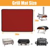 Amerbro 24x36in Heat Resistant Grill Mats for Outdoor Grill to
