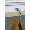 TANOSII Foldable Purse Hook Floding Handbag Hanger Rhinestone Bag Holder