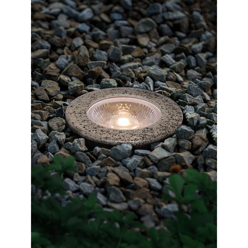 LEONLITE 7W Well Lights Landscape LED In Ground, 12-24V AC/DC
