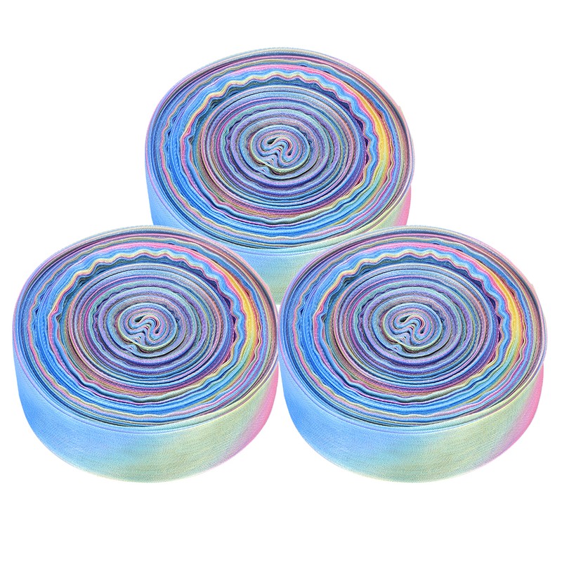 3pcs 25mm 10 Yard Ribbons for Gift Package Wrapping Hair